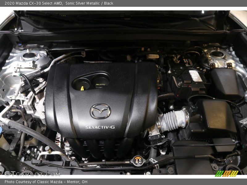 Sonic Silver Metallic / Black 2020 Mazda CX-30 Select AWD