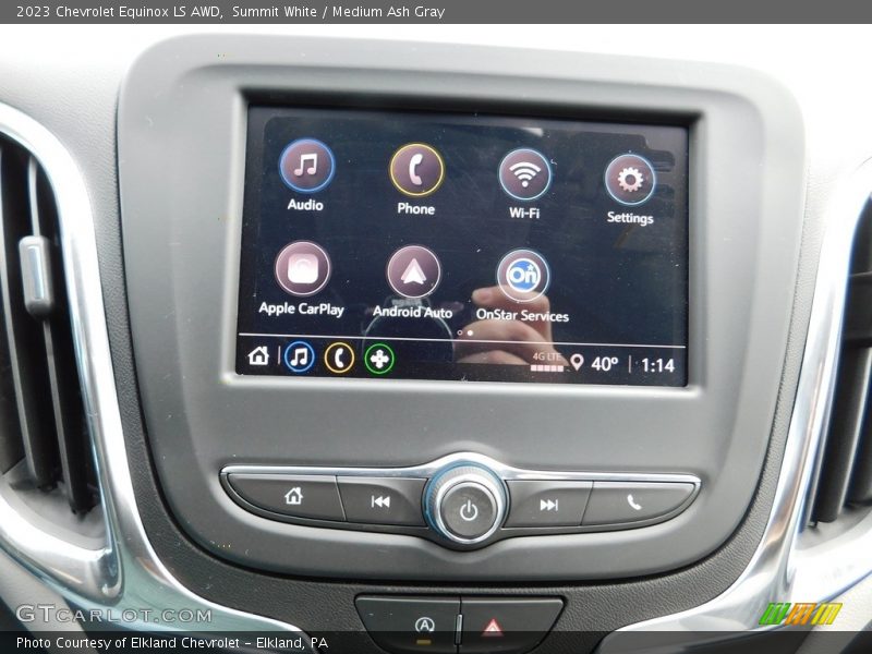 Summit White / Medium Ash Gray 2023 Chevrolet Equinox LS AWD