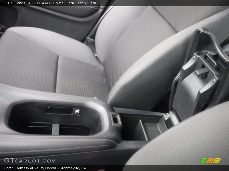 Crystal Black Pearl / Black 2019 Honda HR-V LX AWD