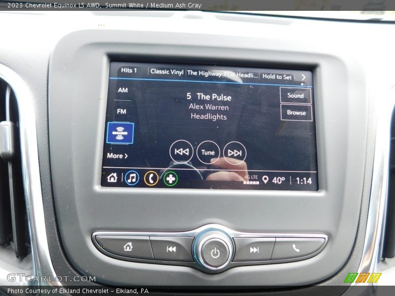 Summit White / Medium Ash Gray 2023 Chevrolet Equinox LS AWD