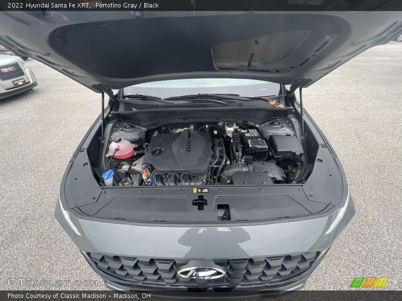 Portofino Gray / Black 2022 Hyundai Santa Fe XRT
