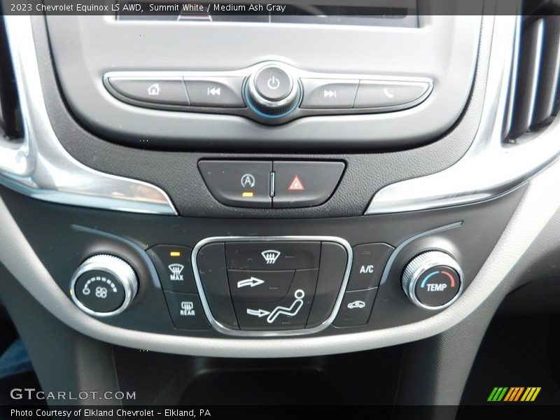 Summit White / Medium Ash Gray 2023 Chevrolet Equinox LS AWD
