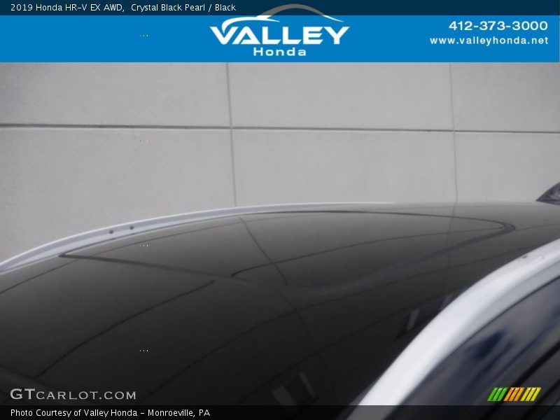 Crystal Black Pearl / Black 2019 Honda HR-V EX AWD