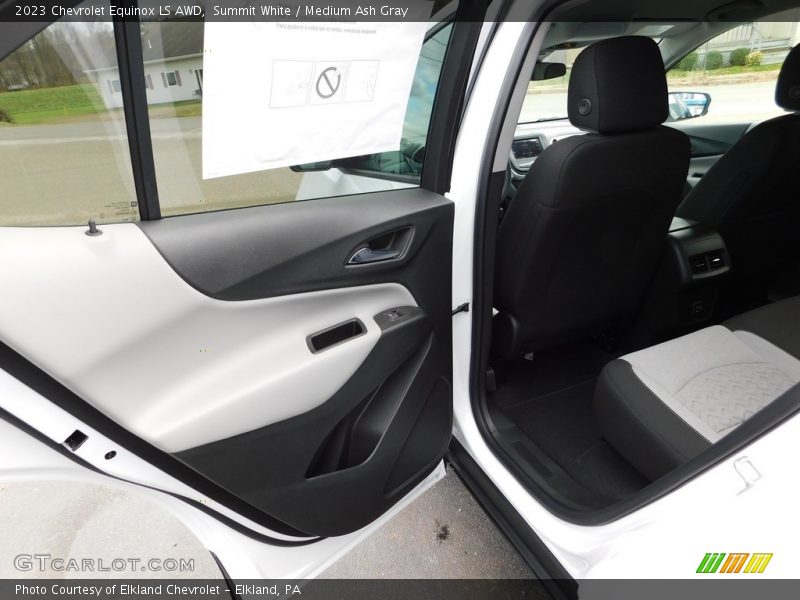 Summit White / Medium Ash Gray 2023 Chevrolet Equinox LS AWD