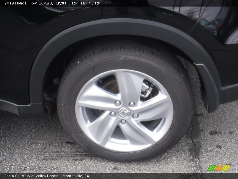 Crystal Black Pearl / Black 2019 Honda HR-V EX AWD