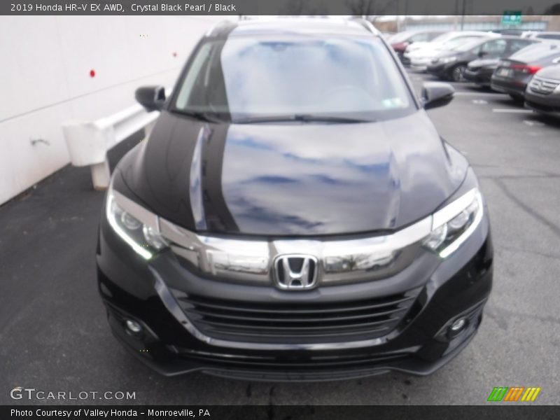 Crystal Black Pearl / Black 2019 Honda HR-V EX AWD