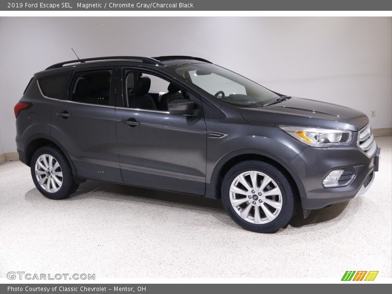 Magnetic / Chromite Gray/Charcoal Black 2019 Ford Escape SEL