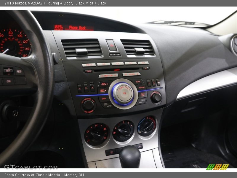Black Mica / Black 2010 Mazda MAZDA3 i Touring 4 Door