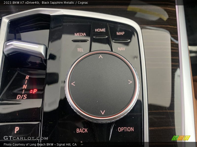 Black Sapphire Metallic / Cognac 2023 BMW X7 xDrive40i