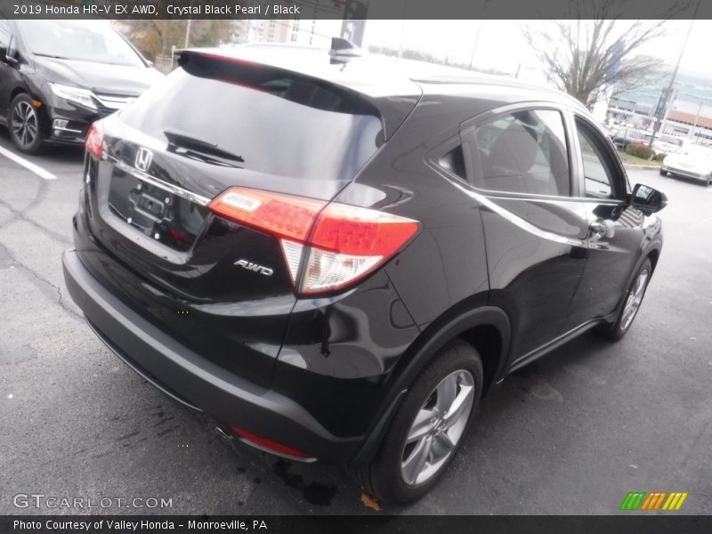 Crystal Black Pearl / Black 2019 Honda HR-V EX AWD