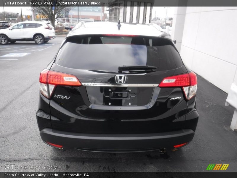 Crystal Black Pearl / Black 2019 Honda HR-V EX AWD