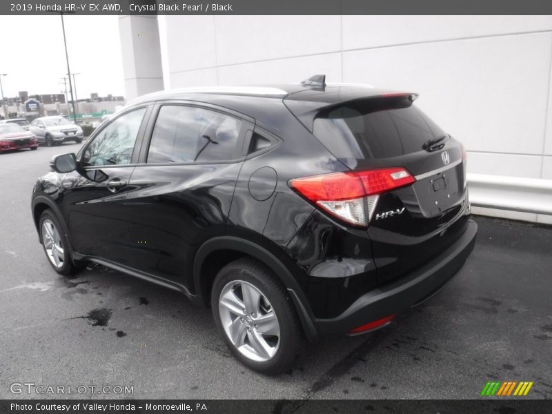 Crystal Black Pearl / Black 2019 Honda HR-V EX AWD