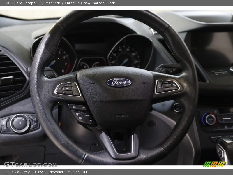 Magnetic / Chromite Gray/Charcoal Black 2019 Ford Escape SEL