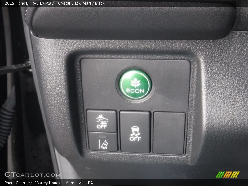 Crystal Black Pearl / Black 2019 Honda HR-V EX AWD