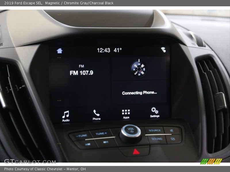 Magnetic / Chromite Gray/Charcoal Black 2019 Ford Escape SEL