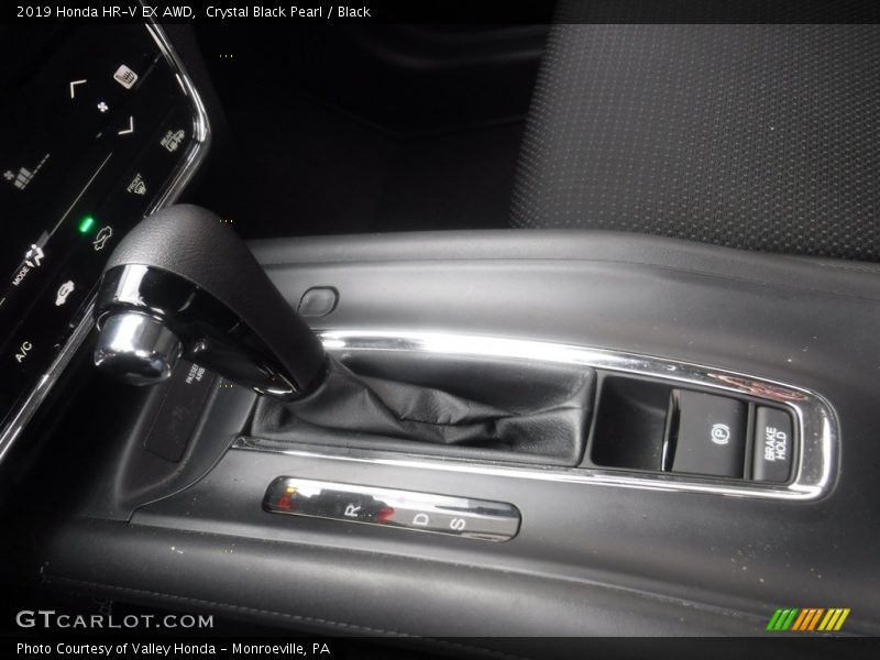 Crystal Black Pearl / Black 2019 Honda HR-V EX AWD