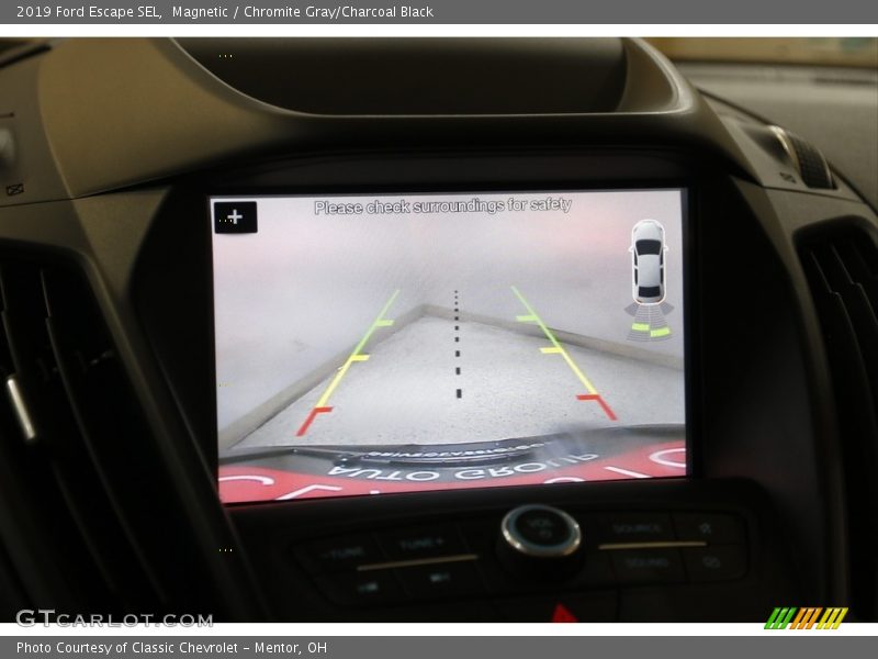 Magnetic / Chromite Gray/Charcoal Black 2019 Ford Escape SEL