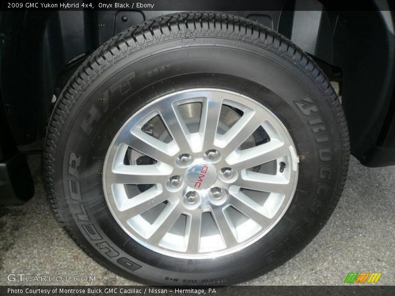 Onyx Black / Ebony 2009 GMC Yukon Hybrid 4x4