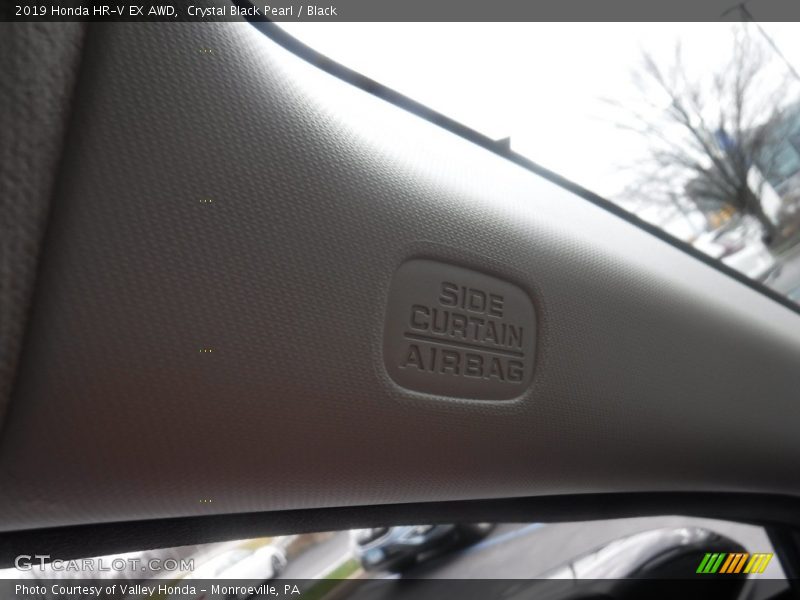 Crystal Black Pearl / Black 2019 Honda HR-V EX AWD