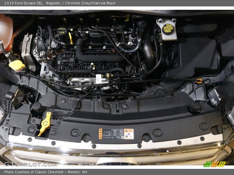 Magnetic / Chromite Gray/Charcoal Black 2019 Ford Escape SEL