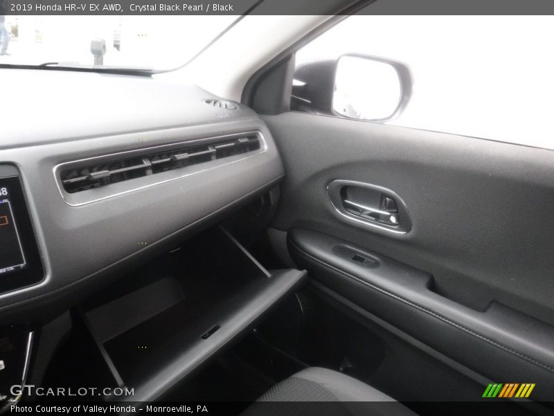 Crystal Black Pearl / Black 2019 Honda HR-V EX AWD
