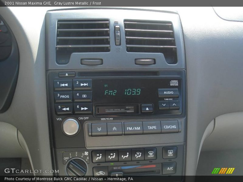 Gray Lustre Metallic / Frost 2001 Nissan Maxima GXE