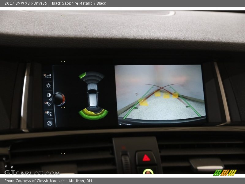 Black Sapphire Metallic / Black 2017 BMW X3 xDrive35i