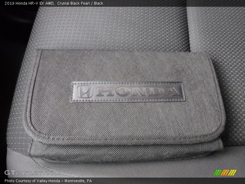 Crystal Black Pearl / Black 2019 Honda HR-V EX AWD