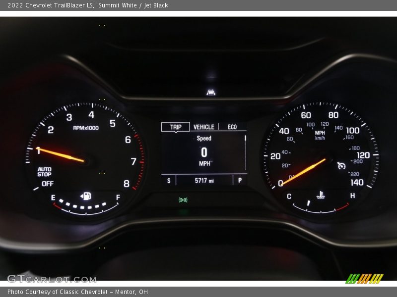Summit White / Jet Black 2022 Chevrolet TrailBlazer LS