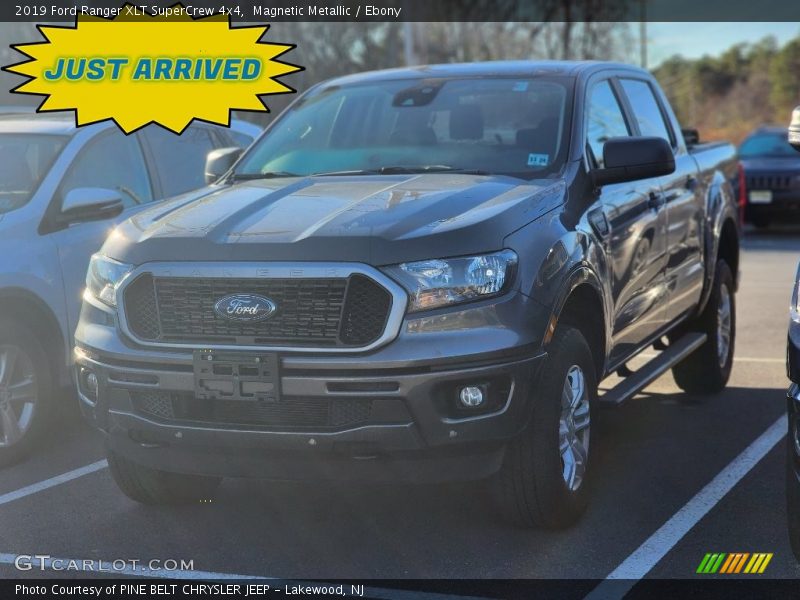 Magnetic Metallic / Ebony 2019 Ford Ranger XLT SuperCrew 4x4