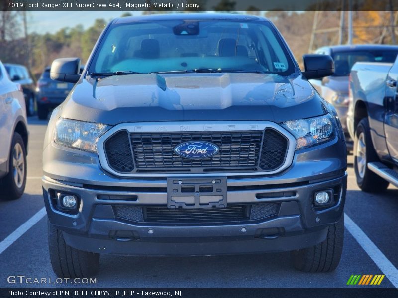 Magnetic Metallic / Ebony 2019 Ford Ranger XLT SuperCrew 4x4