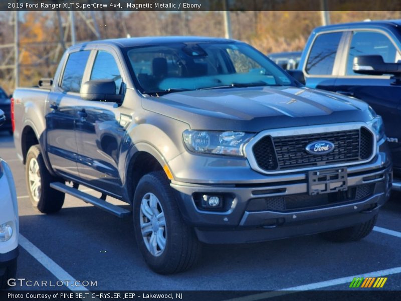 Magnetic Metallic / Ebony 2019 Ford Ranger XLT SuperCrew 4x4