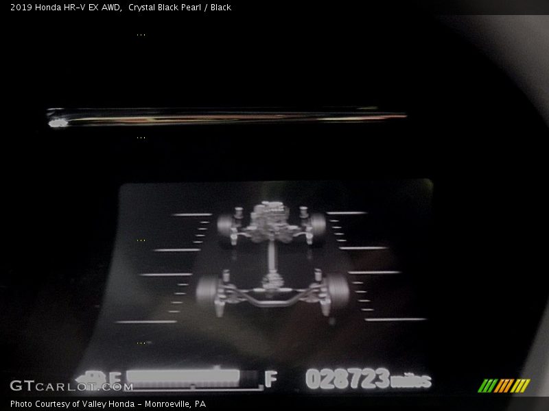 Crystal Black Pearl / Black 2019 Honda HR-V EX AWD