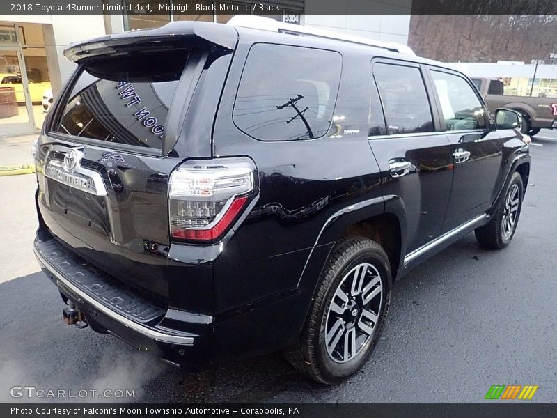 Midnight Black Metallic / Black 2018 Toyota 4Runner Limited 4x4