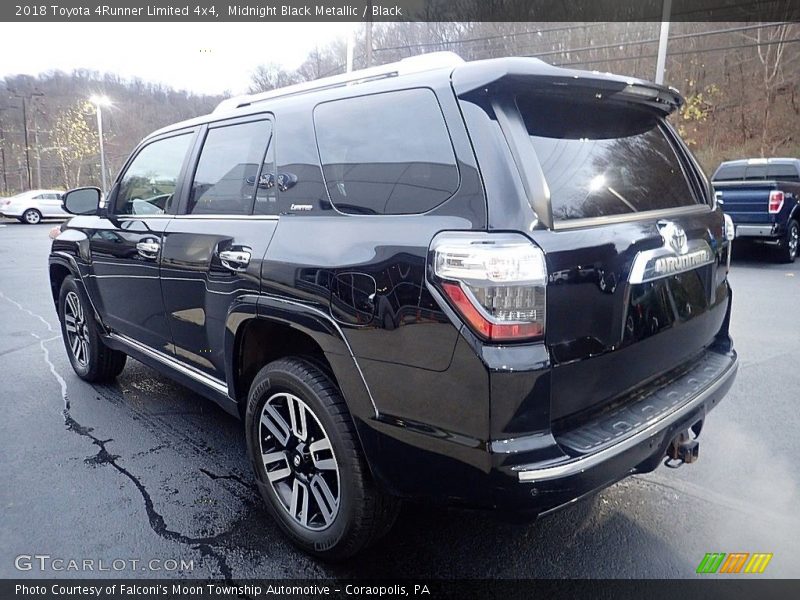 Midnight Black Metallic / Black 2018 Toyota 4Runner Limited 4x4