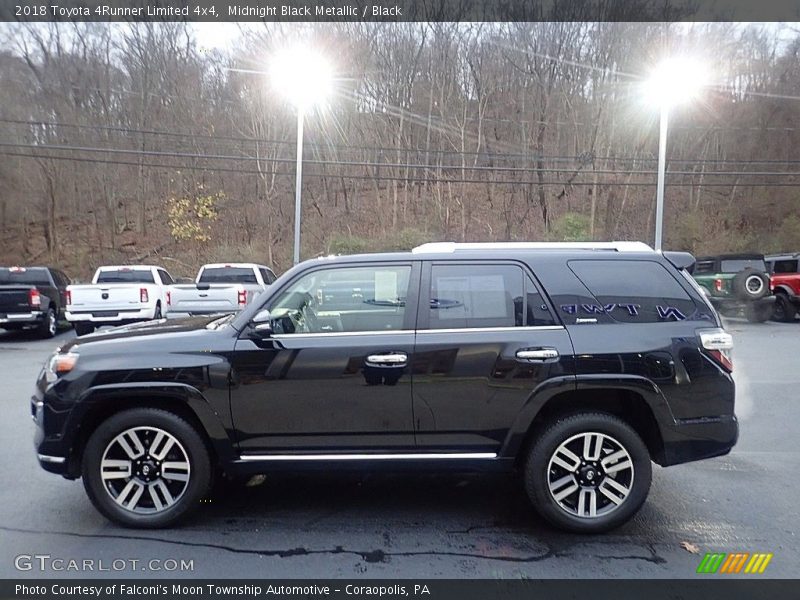 Midnight Black Metallic / Black 2018 Toyota 4Runner Limited 4x4