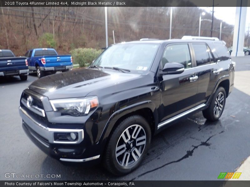 Midnight Black Metallic / Black 2018 Toyota 4Runner Limited 4x4