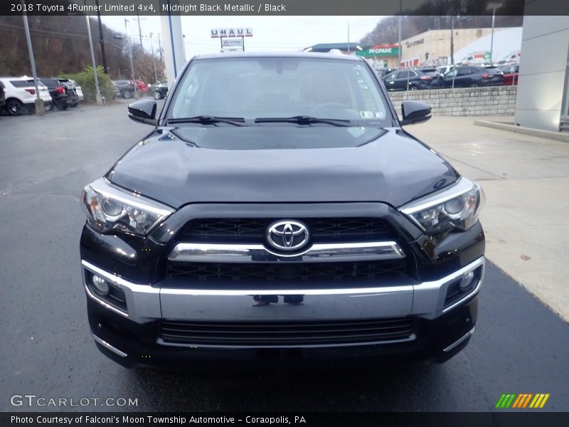 Midnight Black Metallic / Black 2018 Toyota 4Runner Limited 4x4