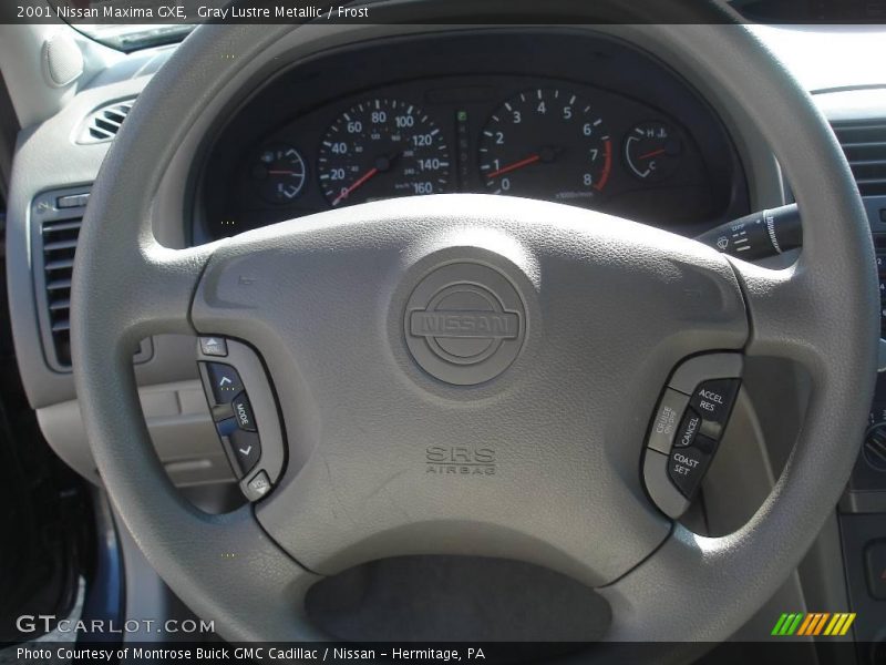 Gray Lustre Metallic / Frost 2001 Nissan Maxima GXE