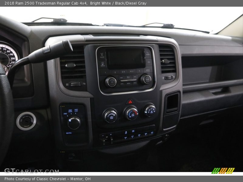 Controls of 2018 2500 Tradesman Regular Cab 4x4