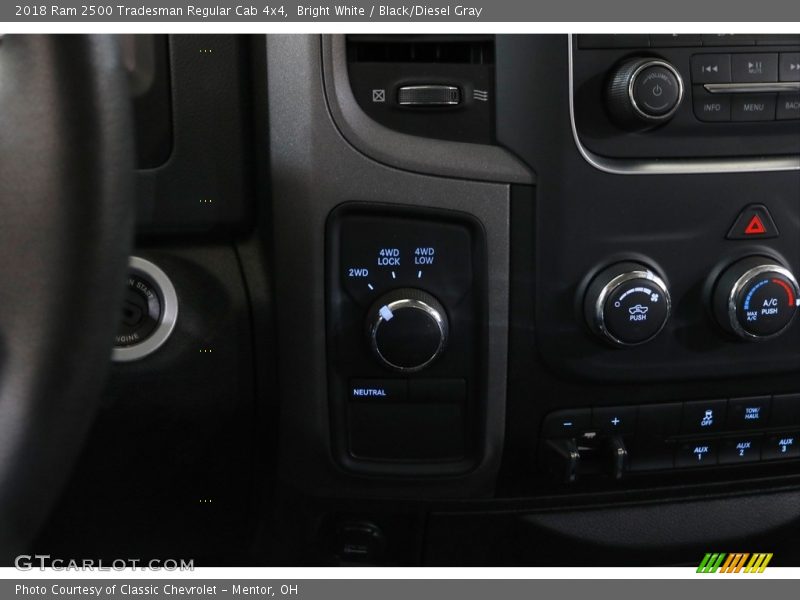 Controls of 2018 2500 Tradesman Regular Cab 4x4