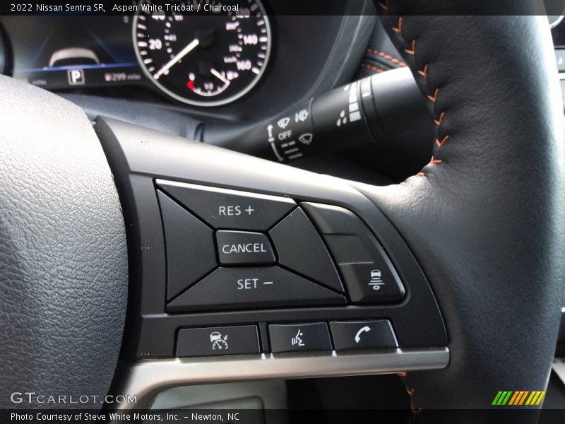 Aspen White Tricoat / Charcoal 2022 Nissan Sentra SR