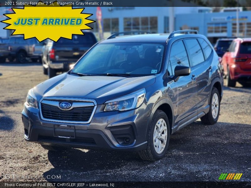 Magnetite Gray Metallic / Black 2021 Subaru Forester 2.5i