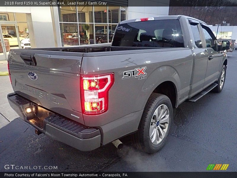 Lead Foot / Earth Gray 2018 Ford F150 XL SuperCab 4x4