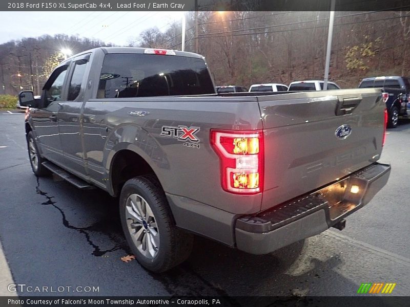 Lead Foot / Earth Gray 2018 Ford F150 XL SuperCab 4x4