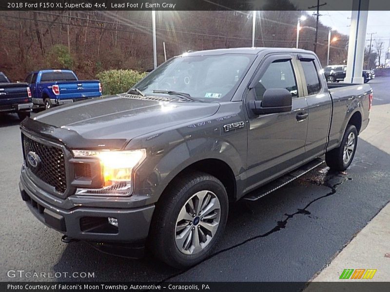 Lead Foot / Earth Gray 2018 Ford F150 XL SuperCab 4x4