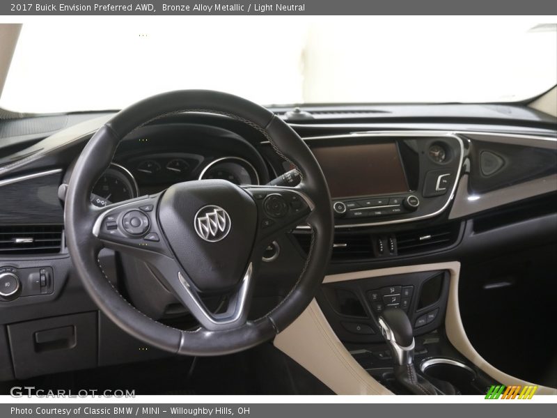 Bronze Alloy Metallic / Light Neutral 2017 Buick Envision Preferred AWD