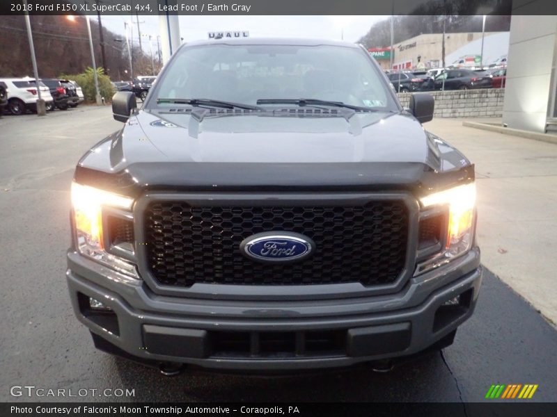 Lead Foot / Earth Gray 2018 Ford F150 XL SuperCab 4x4