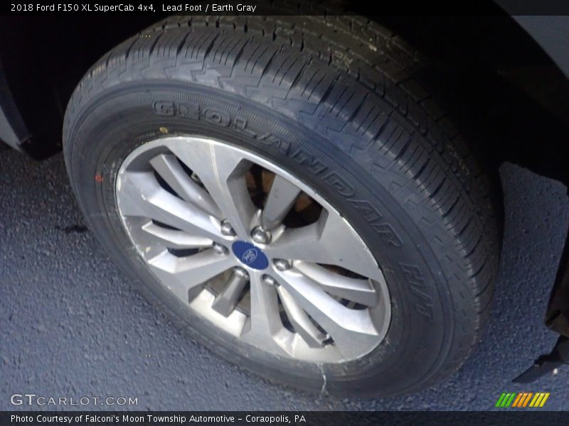 Lead Foot / Earth Gray 2018 Ford F150 XL SuperCab 4x4
