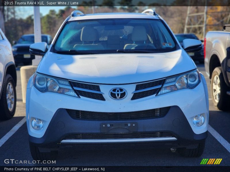 Super White / Latte 2015 Toyota RAV4 XLE